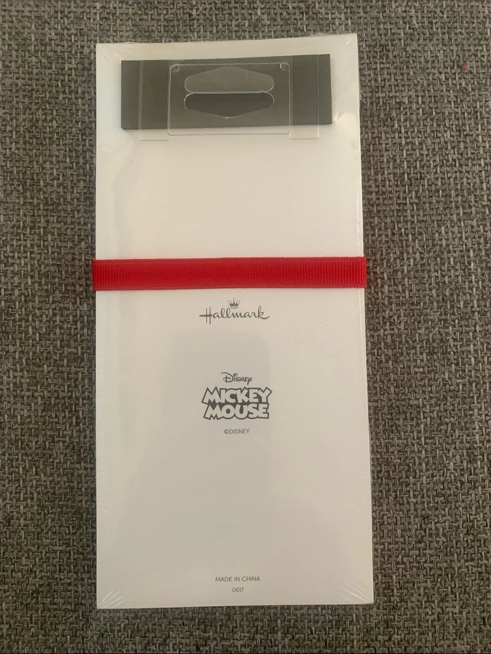 Hallmark notepad featuring